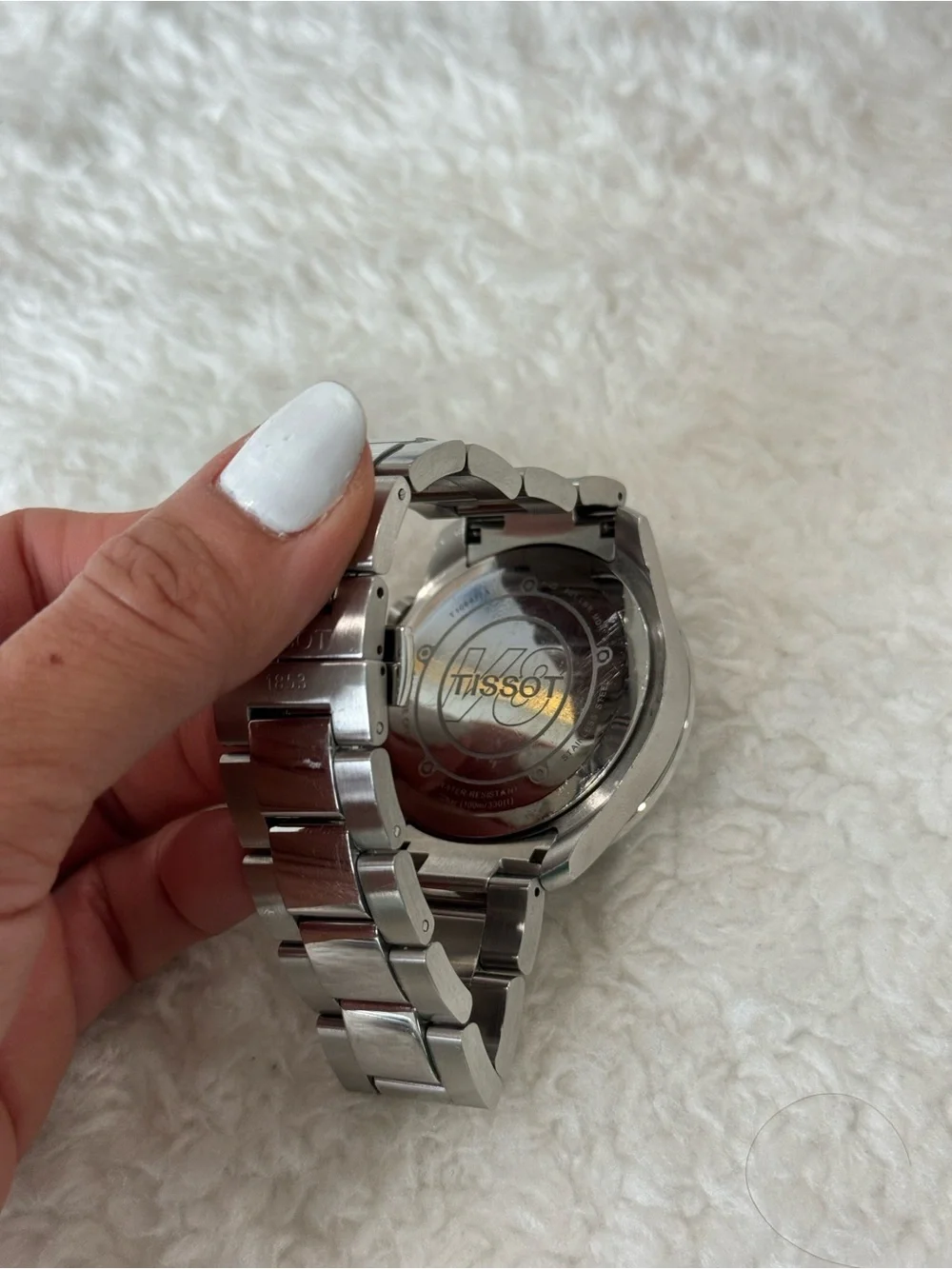 Tissot Black Dial Stainless Steel Chronograph Watch V8 Chrono Quart